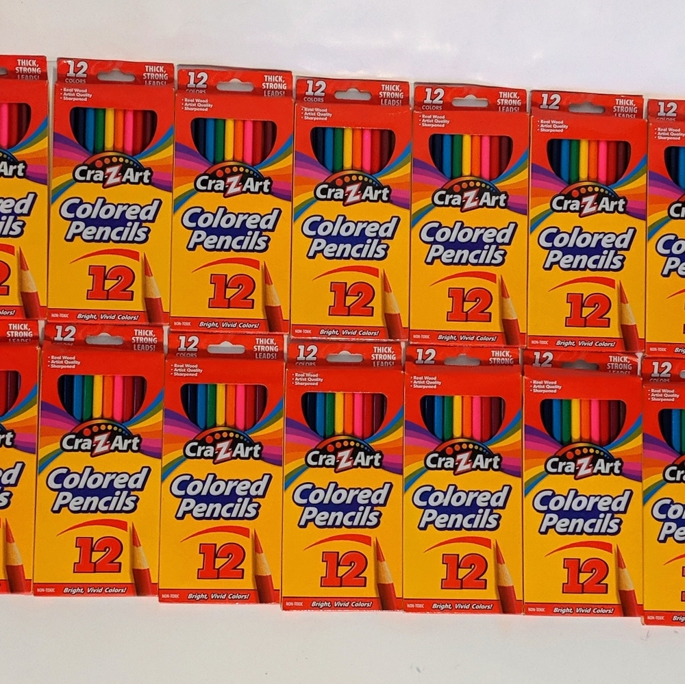 14 Ct Color Pencils (12-Pack) Cra-z-art Supplies